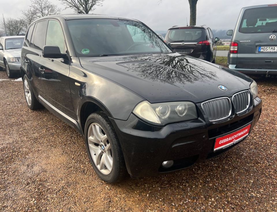 BMW X3 xDrive3.0d M Paket/-Klima/-Xenon/-PDC/-AHK in Buchen (Odenwald)