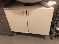 Weißer Waschbeckenunterschrank zu verschenken Nordrhein-Westfalen - Sprockhövel Vorschau