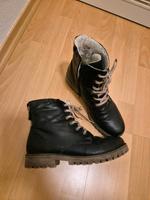 Dunkelblaue Winterstiefel Boots von Rieker Gr. 42 warm gefüttert Bayern - Landshut Vorschau