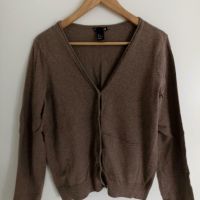 Strickjacke/Cardigan Größe L/40 braun Niedersachsen - Nienburg (Weser) Vorschau