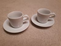 2 Espressotassen mit Untertassen aus Porzellan weiß von Ikea Nordrhein-Westfalen - Mülheim (Ruhr) Vorschau