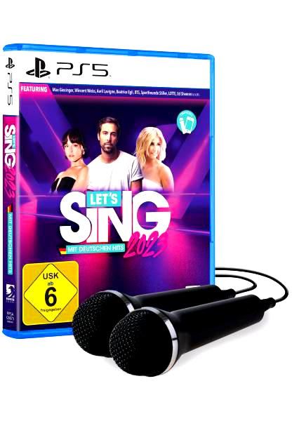 Lets Sing 2023 +2 Mics - PS4 / PS5 / Xbox / Switch - NEU & OVP in Berlin