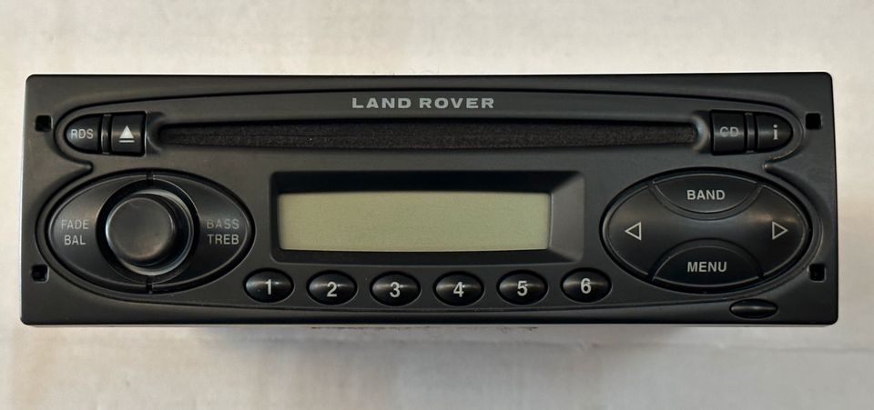 Original LAND ROVER Autoradio mit CD RDS in Duisburg