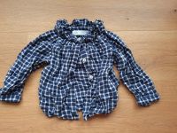 Bluse langarm blau weiß Mädchen Zara Gr. 86 Bayern - Elsenfeld Vorschau