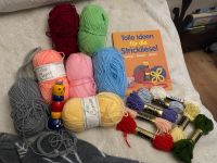 Strickliesel mit viel Wolle und Buch Brandenburg - Woltersdorf Vorschau