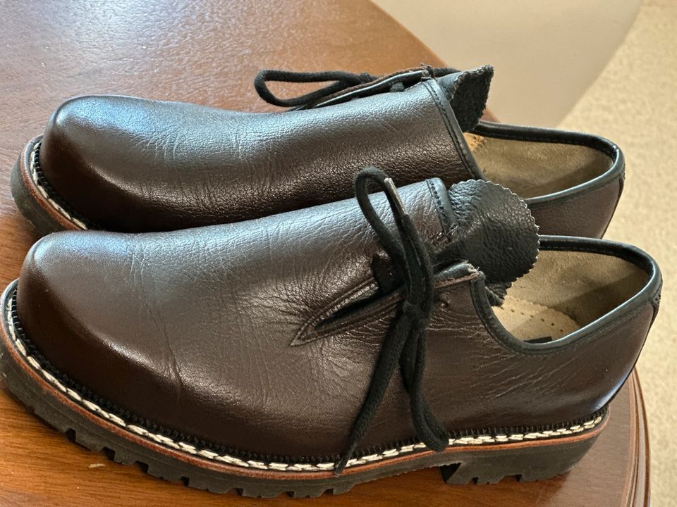 Meindl Haferl Trachten Schuhe Herren braun Gr. 41 41,5 in München