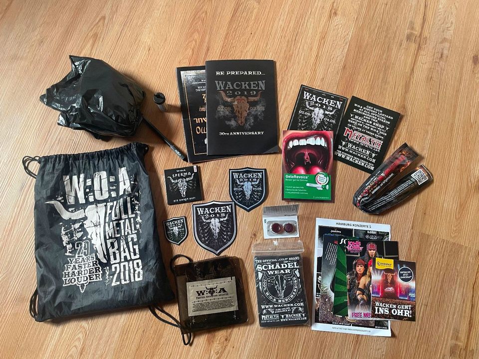 Wacken W:O:A - Full Metal Bag 2018 in Weil im Schönbuch