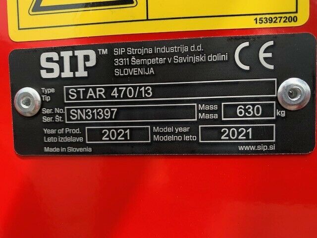 SIP Star 470/13 Schwader Einkreiselschwader NEU in Drensteinfurt