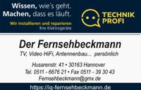 Reparatur & Verkauf von TV Geräten Meisterbetrieb in Hannover Hannover - Vahrenwald-List Vorschau
