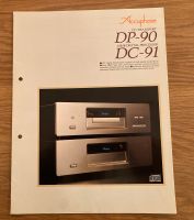 ACCUPHASE DP 90 - C 91 Prospekt von 1992 in engl. Nordrhein-Westfalen - Gronau (Westfalen) Vorschau