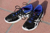 Asics Hallensportschuhe schwarz Größe 40,5 - TOP-Zustand Bayern - Feucht Vorschau