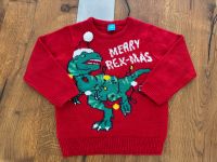 neuwertiges Pullover Weihnachten T-Rex Merry Rex-Max Gr. 110 Berlin - Hellersdorf Vorschau