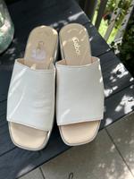 Gabor oft weißer Sommerschuh Pantolette Hessen - Bad Homburg Vorschau