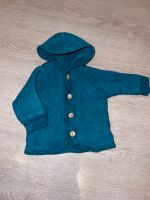 Engel petrol Schurwolle Gr. 50/56 baby Wolljacke Jacke Wandsbek - Hamburg Volksdorf Vorschau