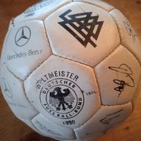 Fußball DFB WM 1990 in Italien mit Original ?! Unterschriften Bayern - Großostheim Vorschau