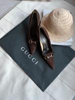Gucci Pumps braun Wildleder HORSEBIT Wandsbek - Hamburg Marienthal Vorschau