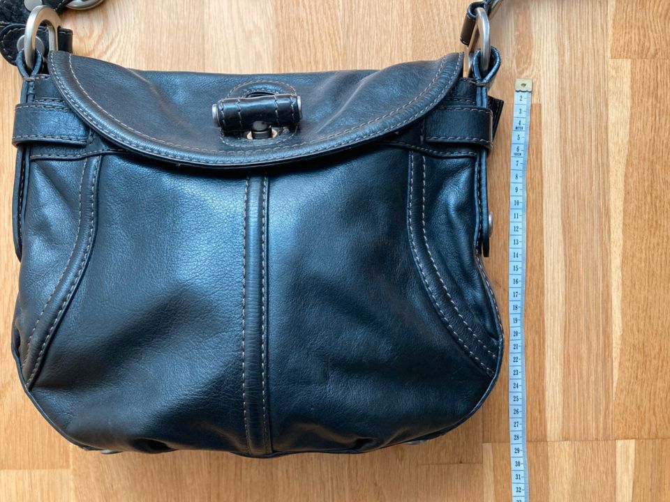 Vintage Fossil Fiftyfour Leder Tasche Schulter Tasche Cross Body in Berlin