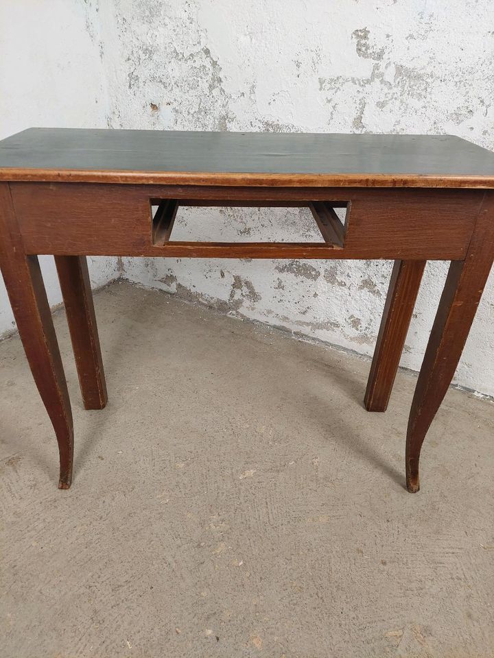 Vintage Schreibtisch Holztisch Beistelltisch Sideboard 60er 70er in Leipzig