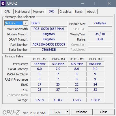 4GB Kingston DDR3 RAM (2x 2GB) / SODIMM für Laptops in Mettmann