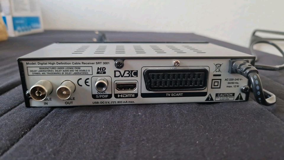 DVB-C Receiver Strong SRT3001 in Singen