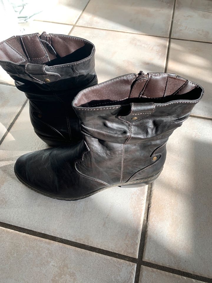 „Rieker“ Stiefeletten in braun (Gr.39): 20€! in Dormagen