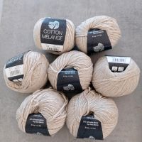 Wolle Lana Grossa 20% Merino, beige melange  7 Knäuel Kreis Ostholstein - Heiligenhafen  Vorschau