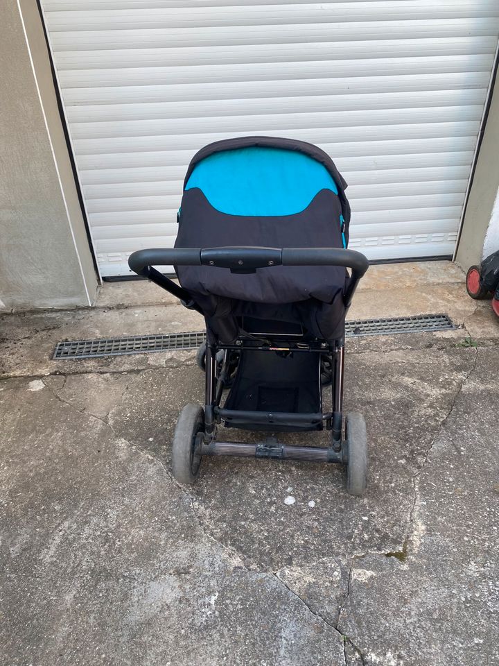 Kinderwagen ABC Design Turbo S6 mit Babyschale in Hattersheim am Main