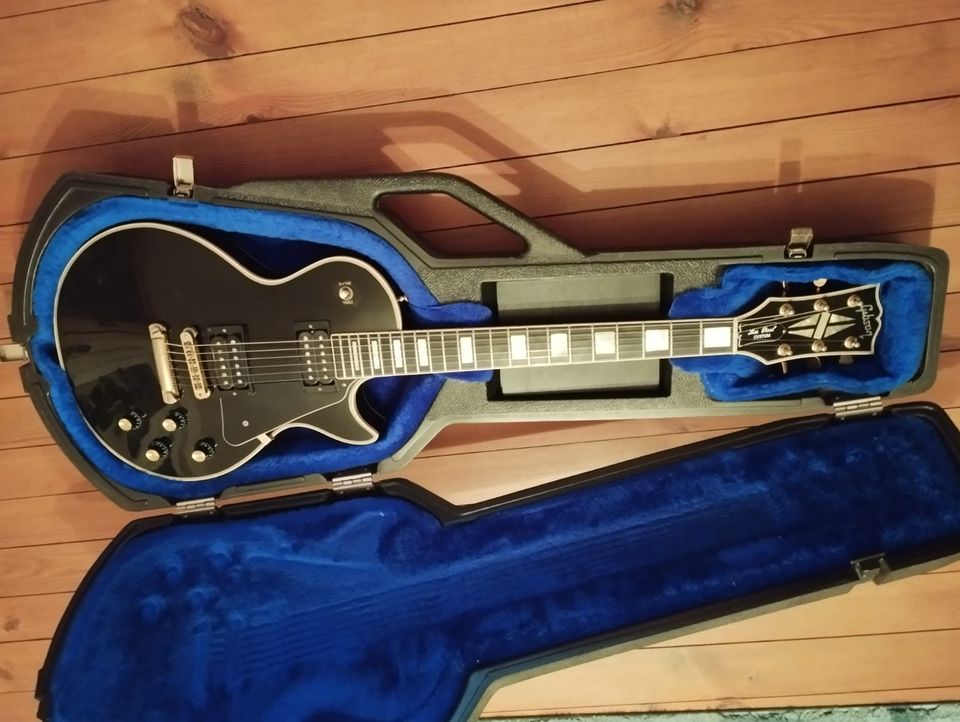 Gibson Les Paul Black Beauty USA 1976 Custom in Ribnitz-Damgarten