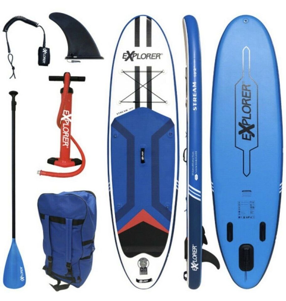 EXPLORER Inflatable SUP-Board Stand Up Paddle »Stream 10.2« in Limburg