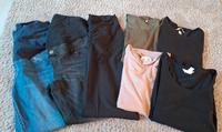 H&M Mama Umstandspaket Leggings Jeans Shirts 36 S Niedersachsen - Fredenbeck Vorschau