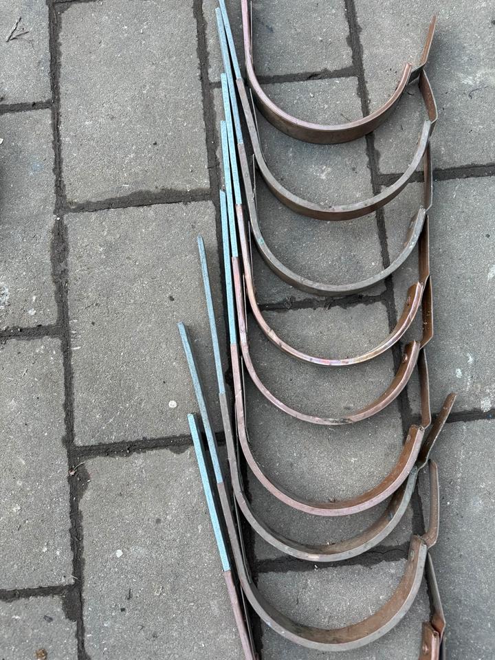 8 Rinnenhalter Dachrinne Größe 333 für Kupferrinne unbenutzt in Bad Mergentheim