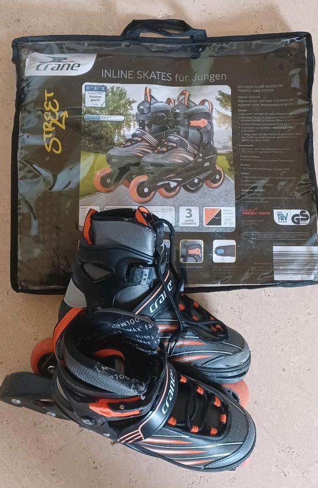 INLINESKATES Gr. 33-37 in Moos