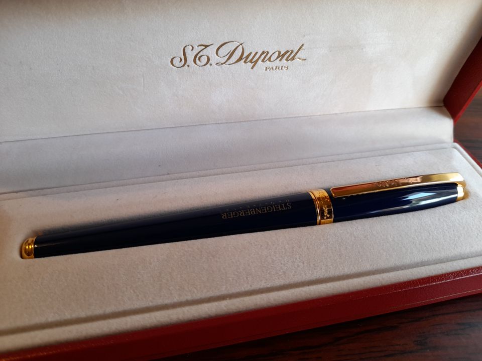 S.T. Dupont Fidelio 14 carat Gold Füllfederhalter, neu unbenutzt in Frankfurt am Main