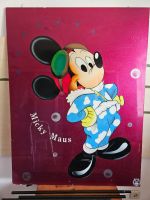 Großes Micky-Maus-Bild (110 x 85cm) Bayern - Pliening Vorschau