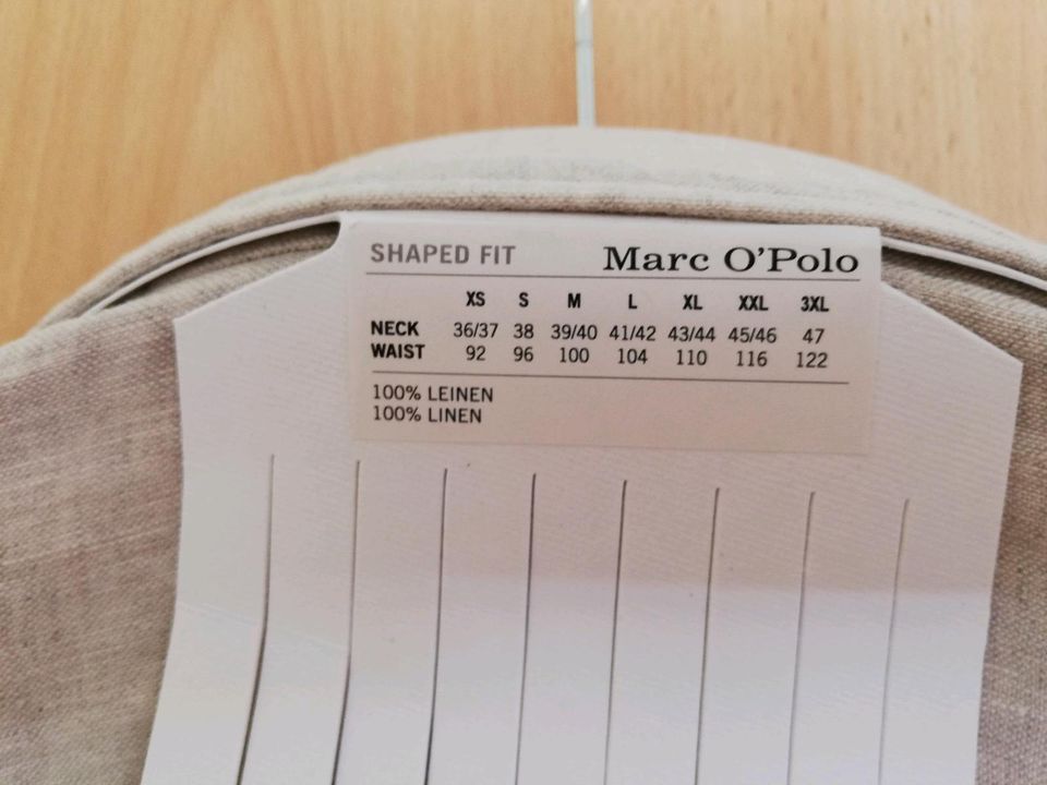 NEU # Marc O'Polo Herren Leinen Hemd XXL, Originall verpackt # in Bielefeld
