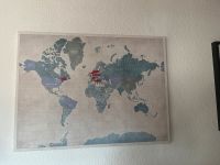 Weltkarte Leinwand Bonn - Röttgen Vorschau