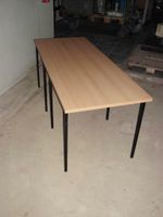 Tisch L189cm B75cm H75cm 2 Metall Gestelle Buche Nachbildung Thüringen - Zeulenroda Vorschau