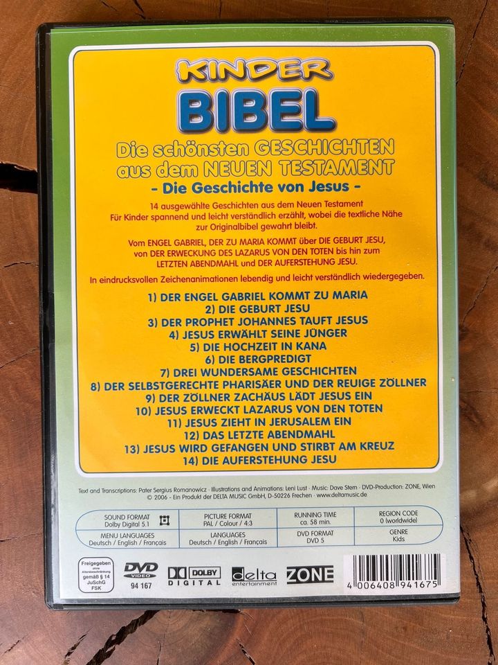 2 DVD Kinderbibel Geschichten aus dem Alten und Neuen Testament in Wolfenbüttel