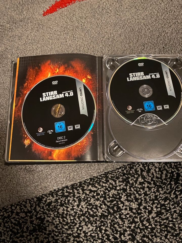 Stirb langsam 4.0 Die Hard Recut limitiert DVD Blu-Ray in Kelheim