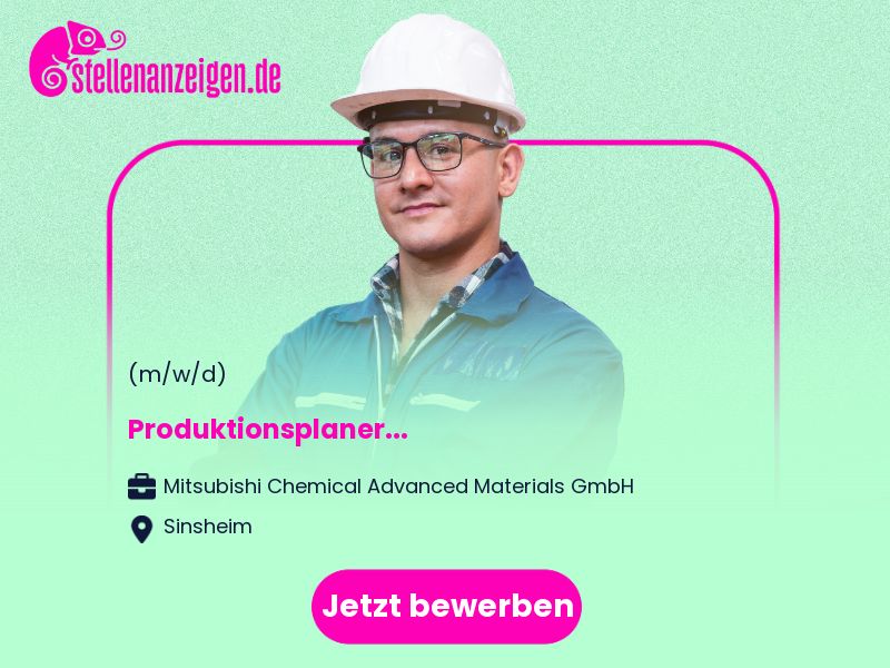 Produktionsplaner (m/w/d) in Sinsheim