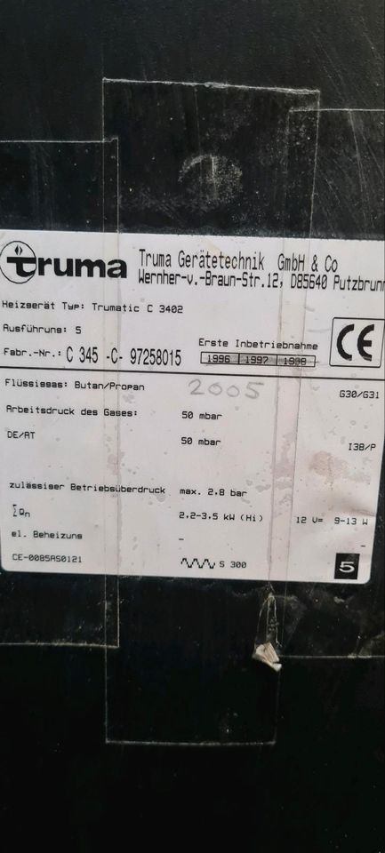 Truma Trumatic C3402 NEU Camp Gas Boiler Wasser Heizgerät in Osnabrück