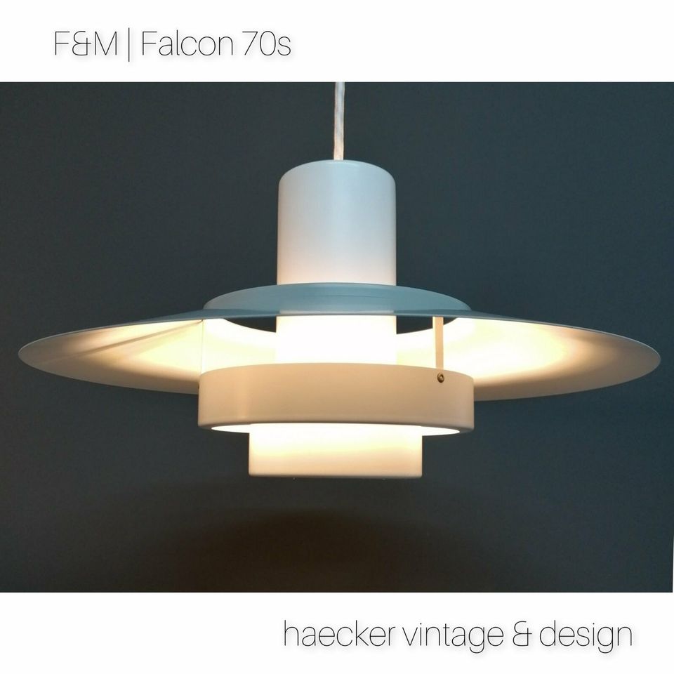 Lampe  FOG & MORUP 70er zu  poulsen  danish design retro 70er in Frankfurt am Main