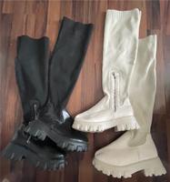 Stiefel Beige und Schwarz Köln - Mülheim Vorschau