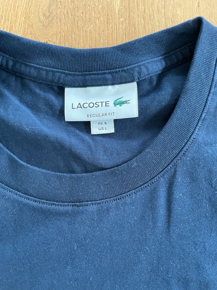 Lacoste t Shirt blau Neu Gr. L in Westoverledingen