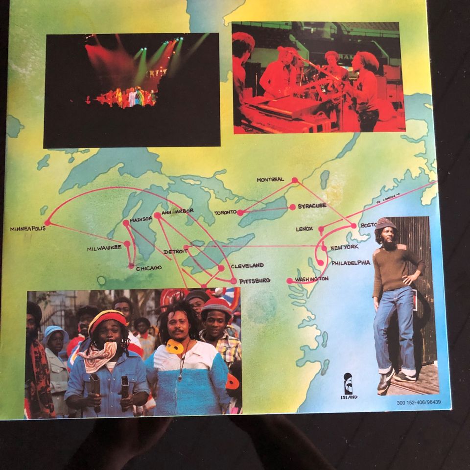 BOB MARLEY & THE WAILERS Babylon Bus Vinyl 1978 Poster 300151 LP in München