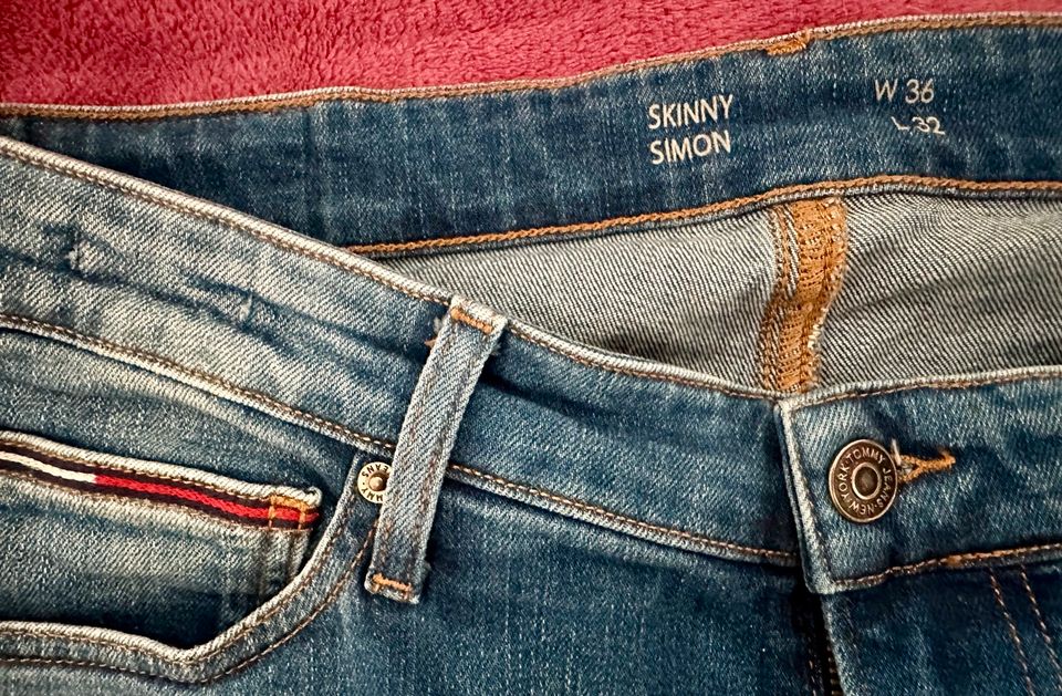 Tommy Hilfiger  Jeans Gr. W 36 Länge 34 in Grau in Düren