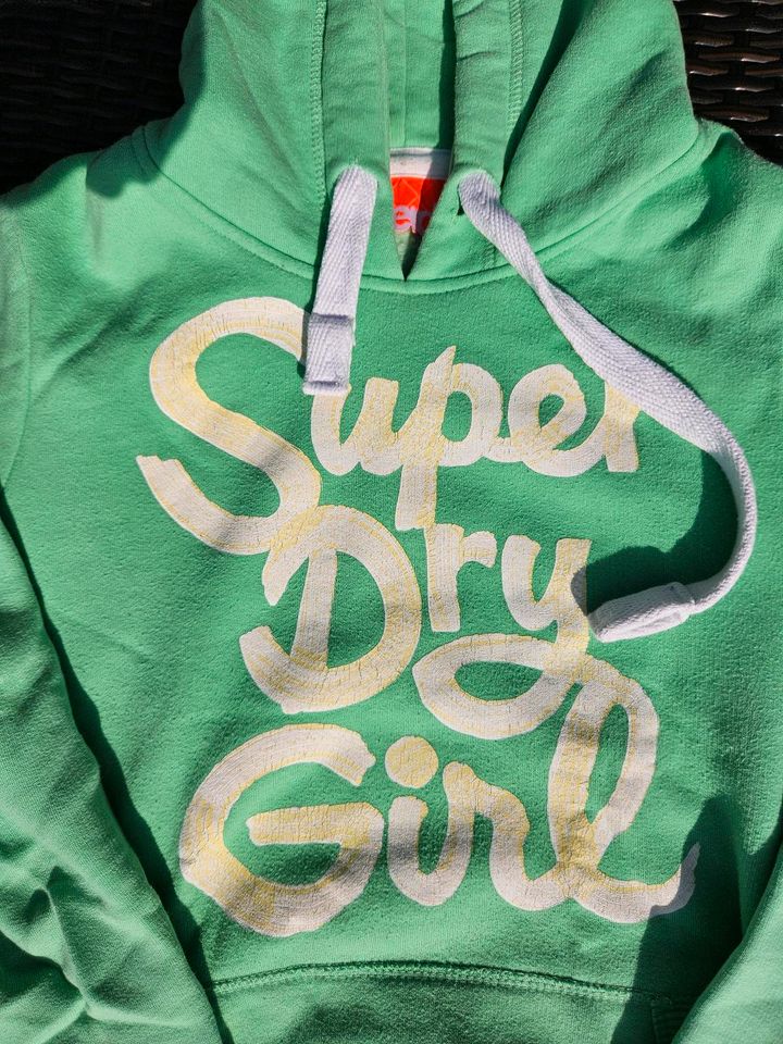 Superdry Hoodie Damen M grün mint in Mülheim (Ruhr)