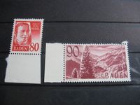 Briefmarken Baden MiNr. 36-37 postfrisch Baden-Württemberg - Konstanz Vorschau