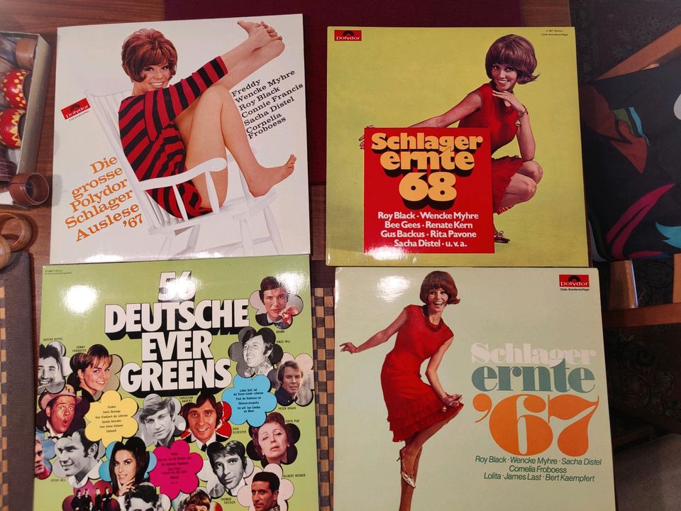 Schallplatten überwiegend Schlager 60er 70er in Kassel