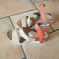 Rieker Riemchen-Sandaletten, orange-braun Bayern - Birkenfeld b. Marktheidenfeld Vorschau